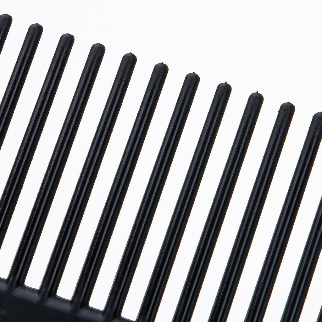 7x Professional Salon Flat Top Hair Clipper Cutting Combs Plastic Brush