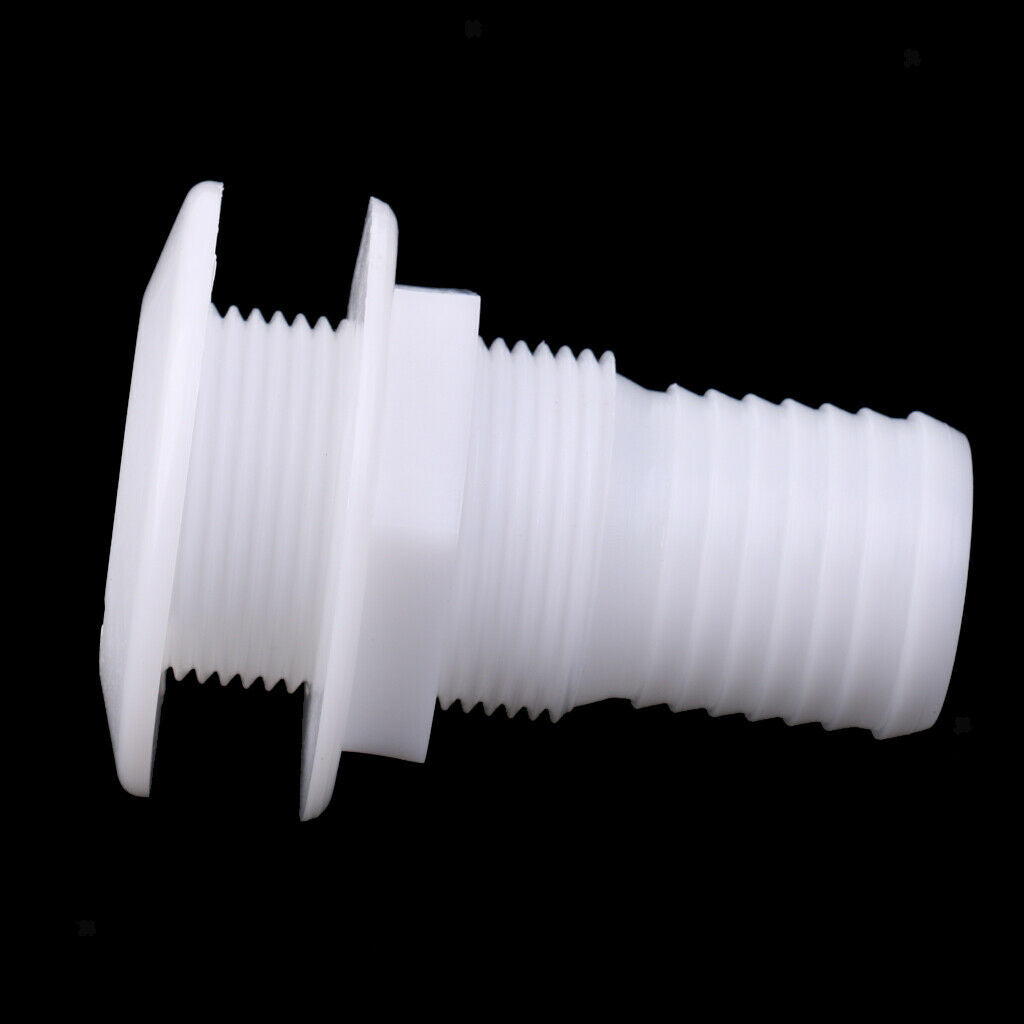 3pcs Plastic Thru-Coel Bilge Pump And Aerator Hose Connection For