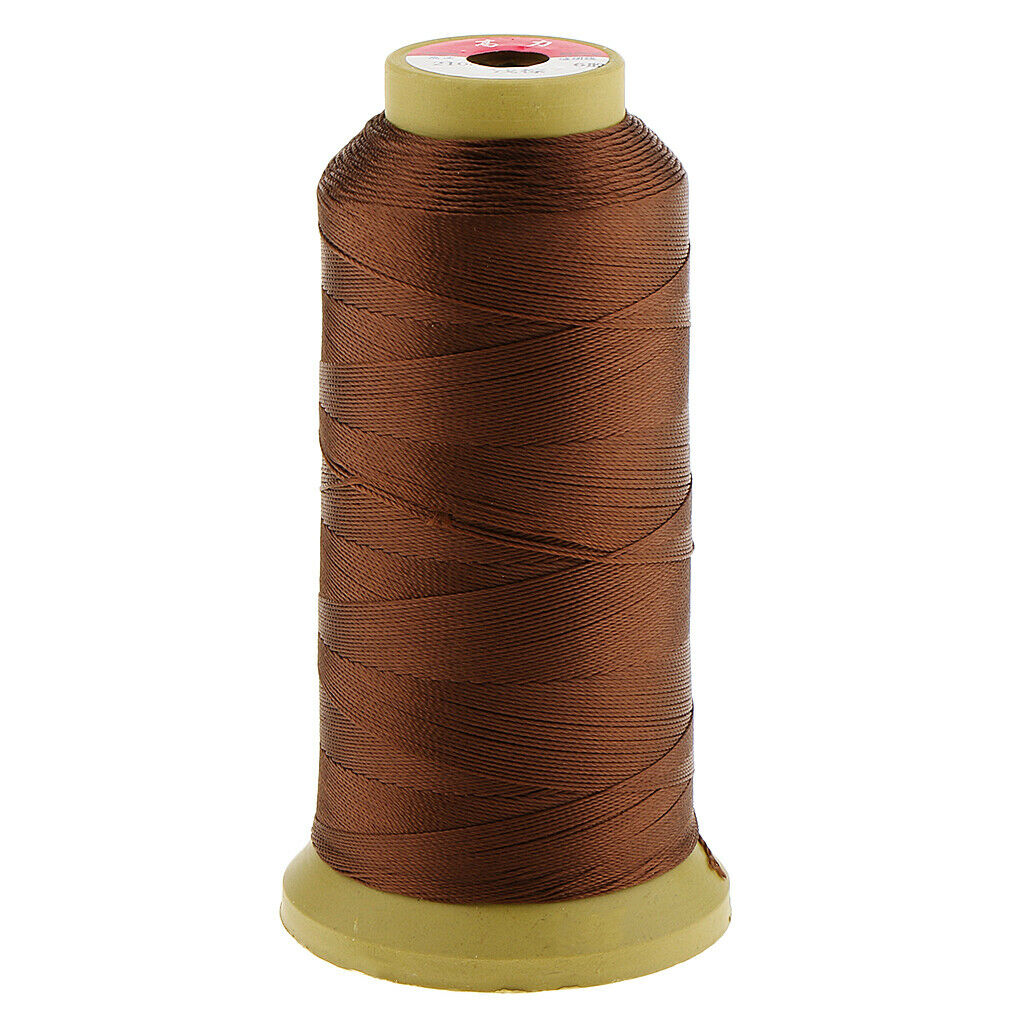 5 Spool Hair Sewing Weave Thread Kit, for Extension Bangs Wigs Decor, 0.4MM Sew