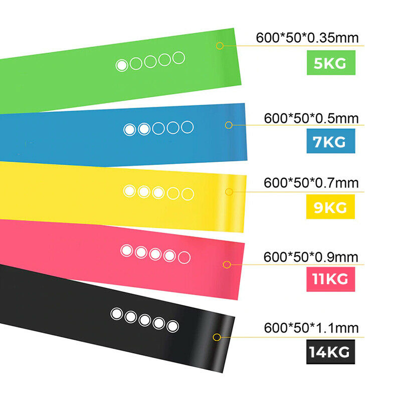 Shop-Story - Resistance Bands Resistance Elastic Fitness (Batch Of 5)