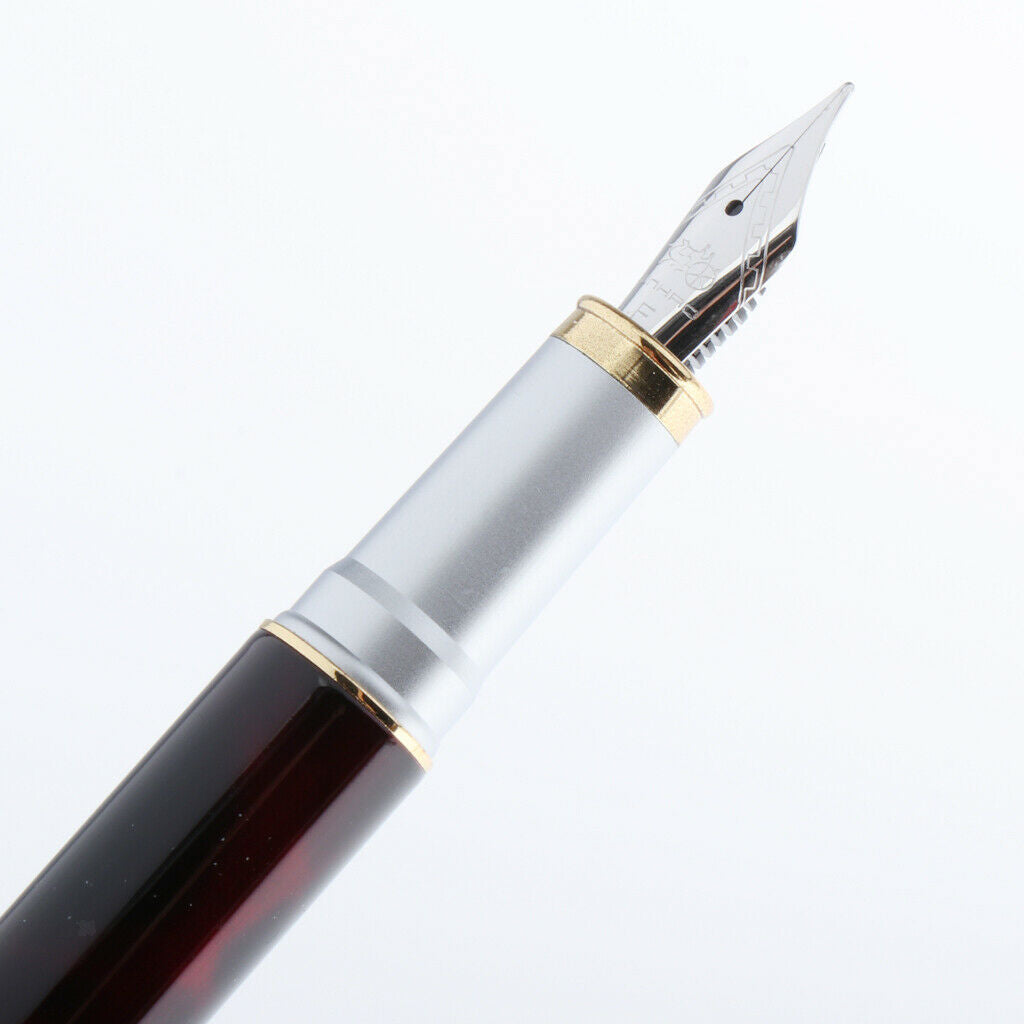 Luxury Metal Fountain Pen Smooth Elegant Writing Calligraphy