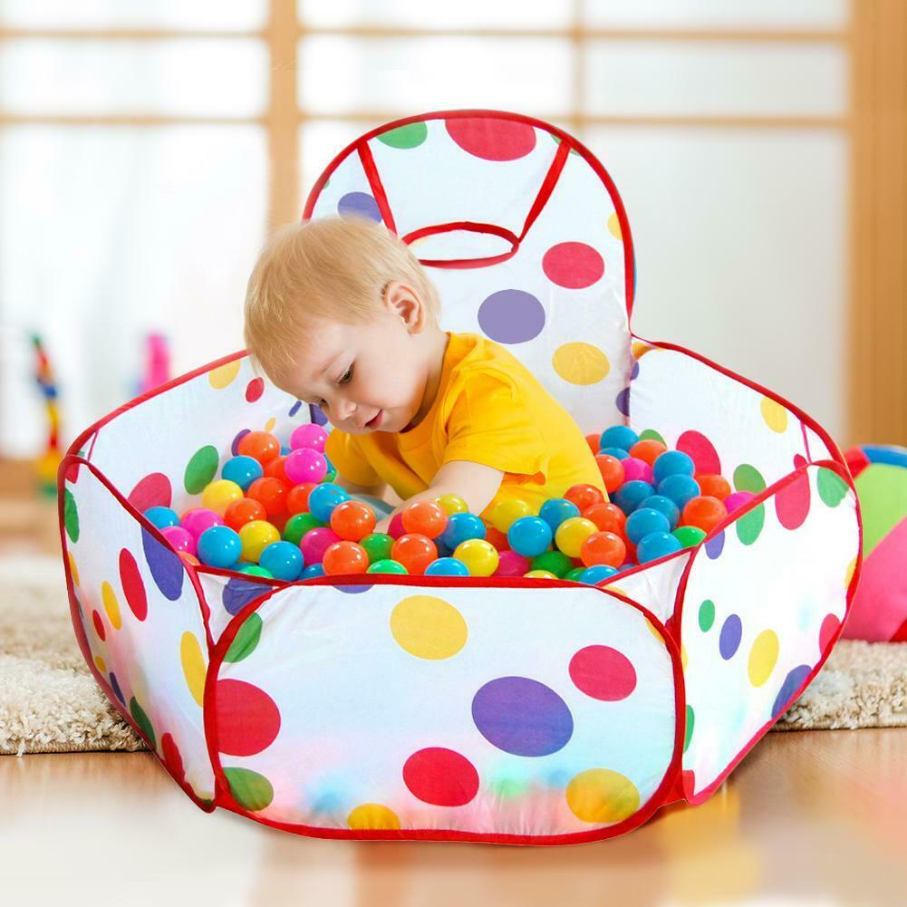 Baby Children Kids Outdoor Indoor Playing House Tent Pool+25pcs Ocean Balls @
