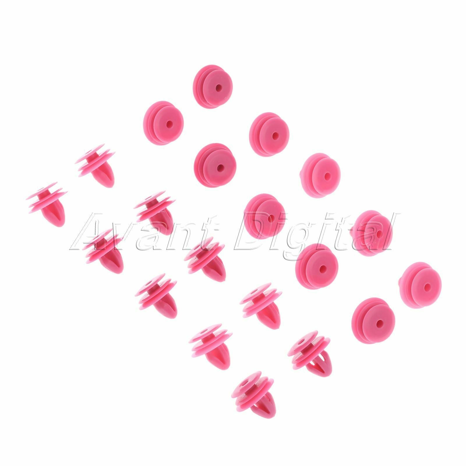 20 x Nylon Trim Panel Clips Fit for Hyundai Azera Elantra Genesis Santa 2003-On