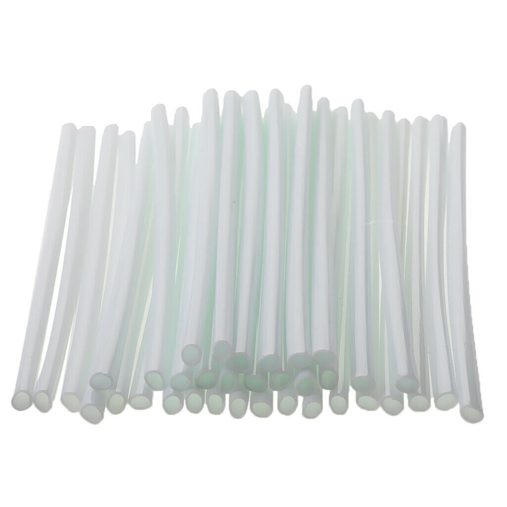72 Packs Universal Motocross Wheel Rim Spoke Wraps Skins Cover White