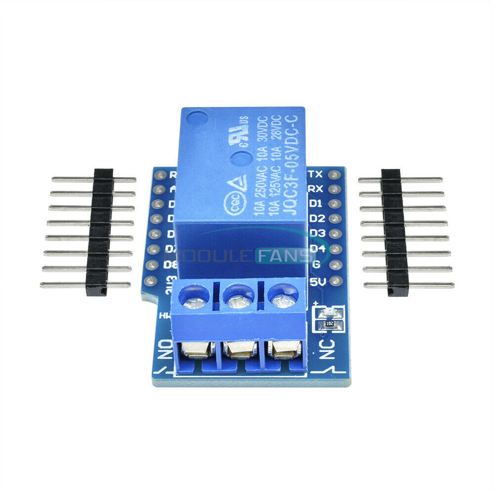 1CH Relay Shield V2 Version 2 for WEMOS D1 mini ESP8266 WiFi Module Arduino MF