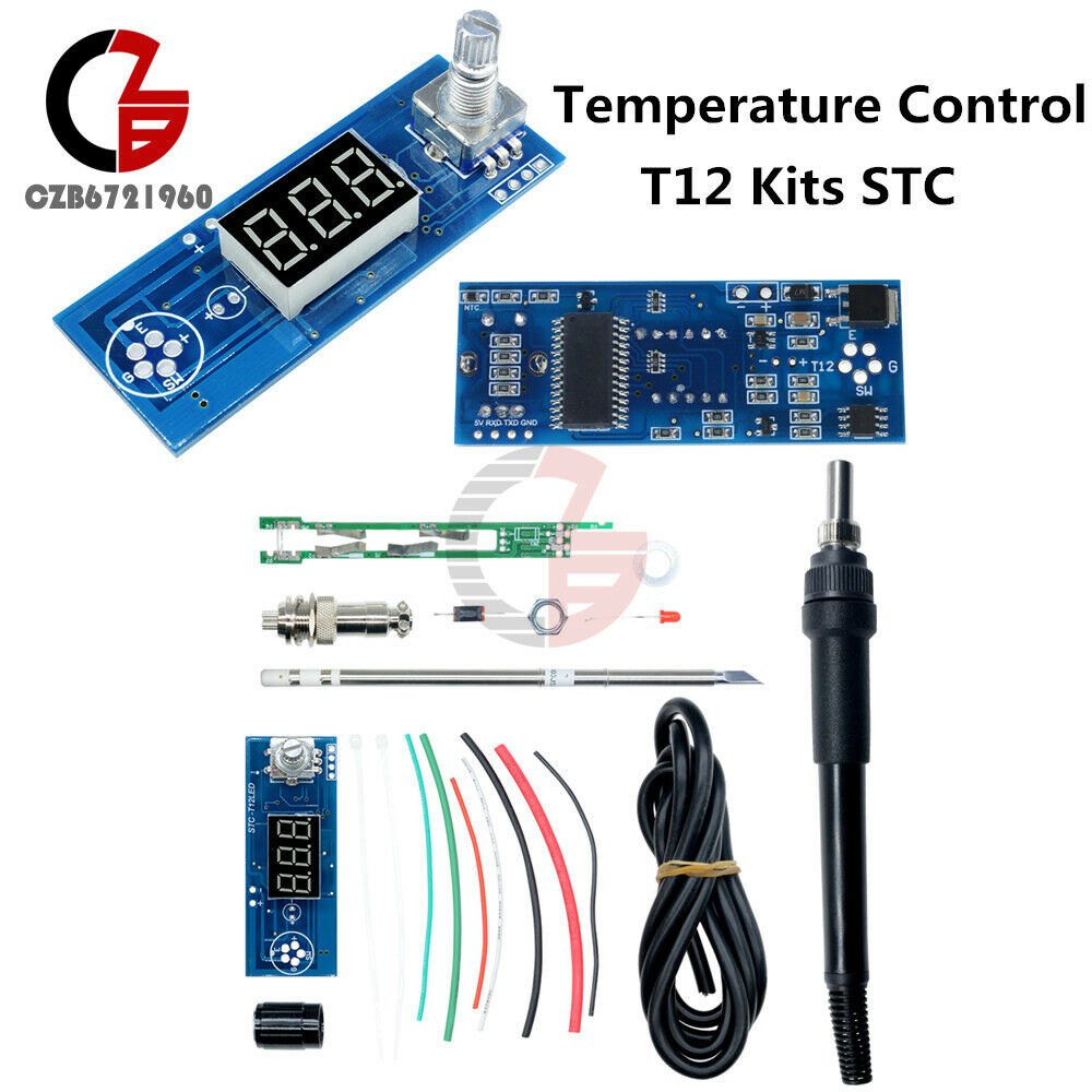 Digital Soldering Iron Station T12 Temperature Controller DIY kits Fit for HAKKO