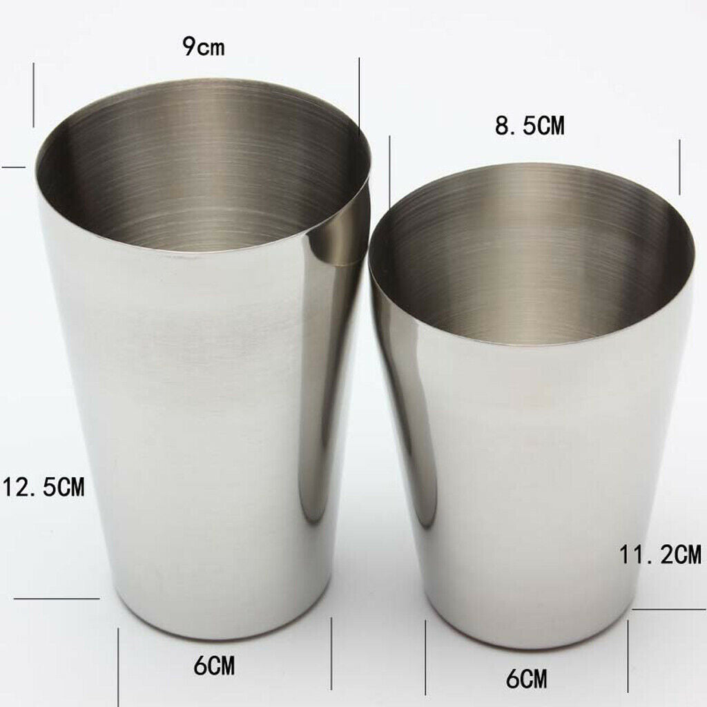 2 pcs. Cocktail shaker Shaker Cocktail mixer Cocktail Mixer Shaker Bar Mixer
