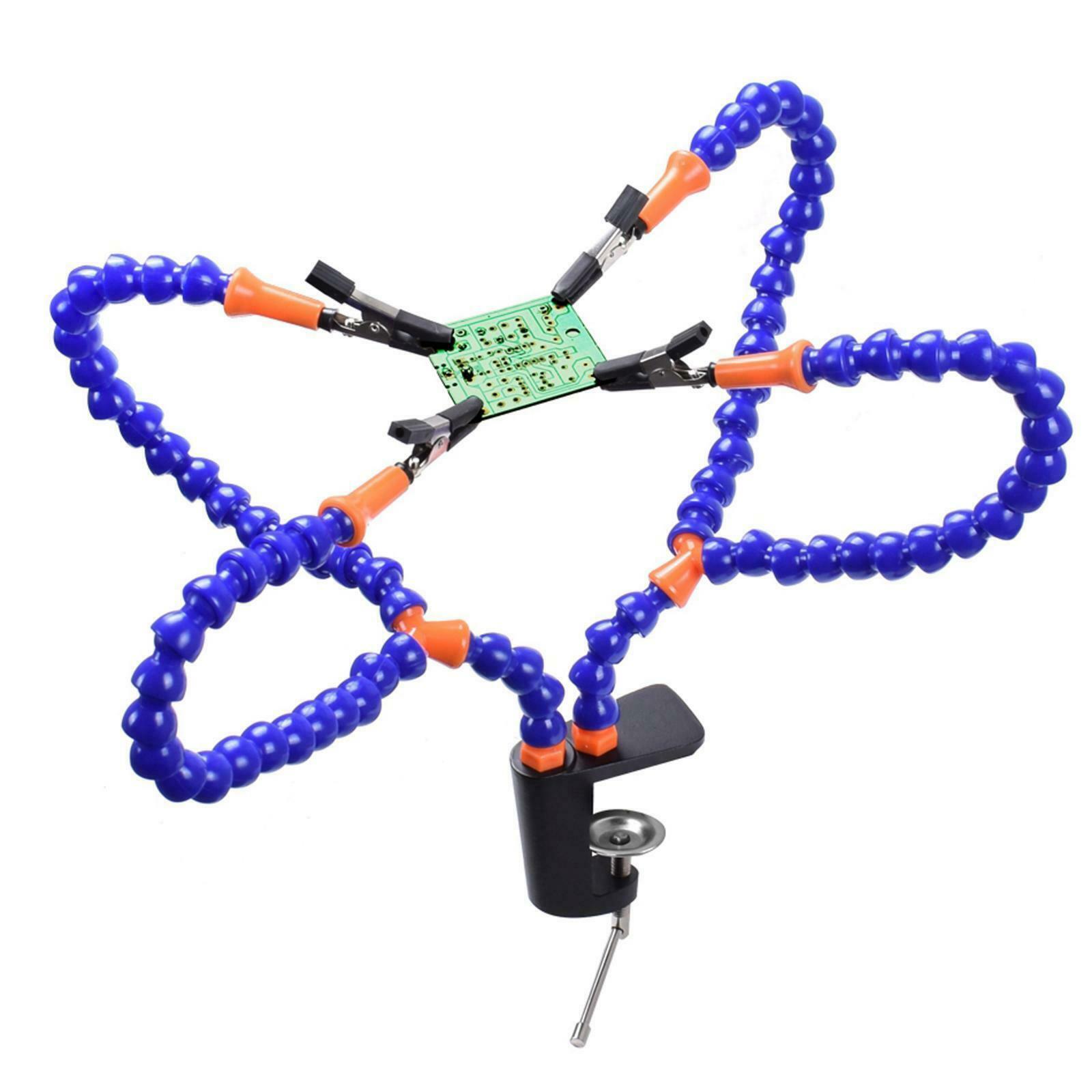Gooseneck Flexible Arm Hand Welding Soldering Station Stand Holder Tool