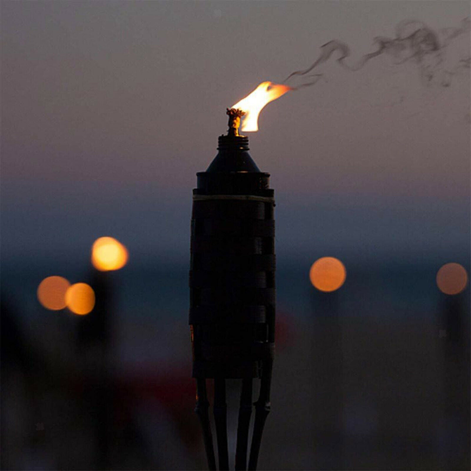 12x Long Life Fiberglass Replacement Wicks for Tiki Torches Oil Lamp Outdoor