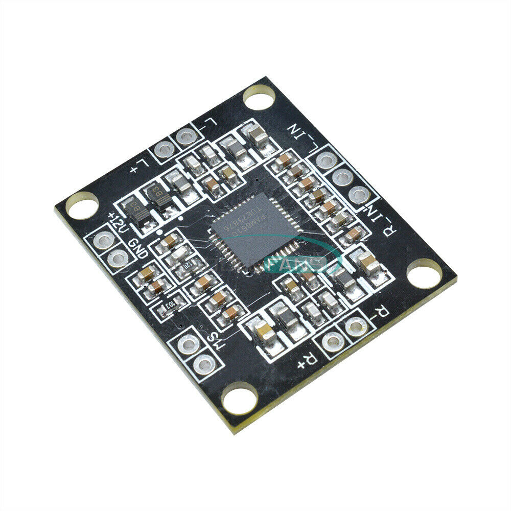 5PCS 12V PAM8610 2*15W Dual channel Stereo Class Digital Amplifier Board
