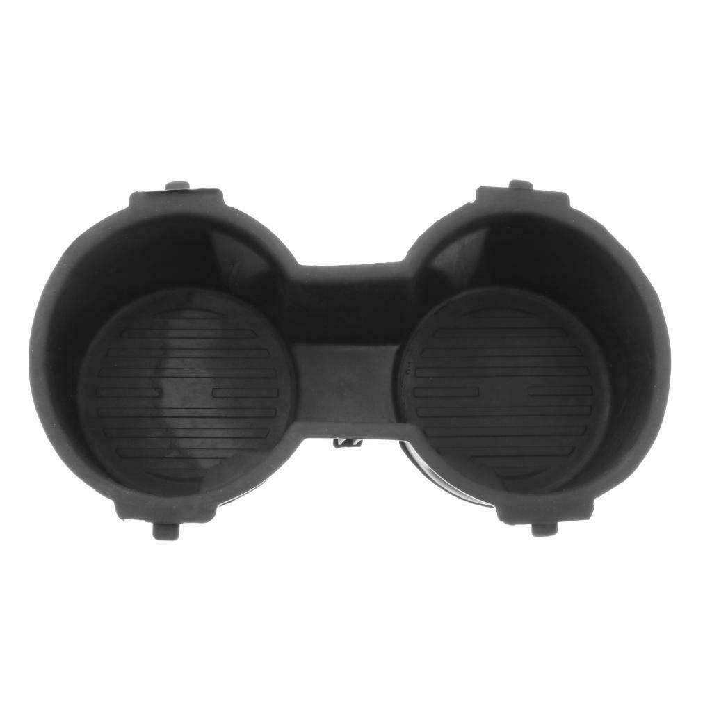 Rubber Cup Holder Insert fits Ford F-150 F-250 F-350 Black Easy Installation