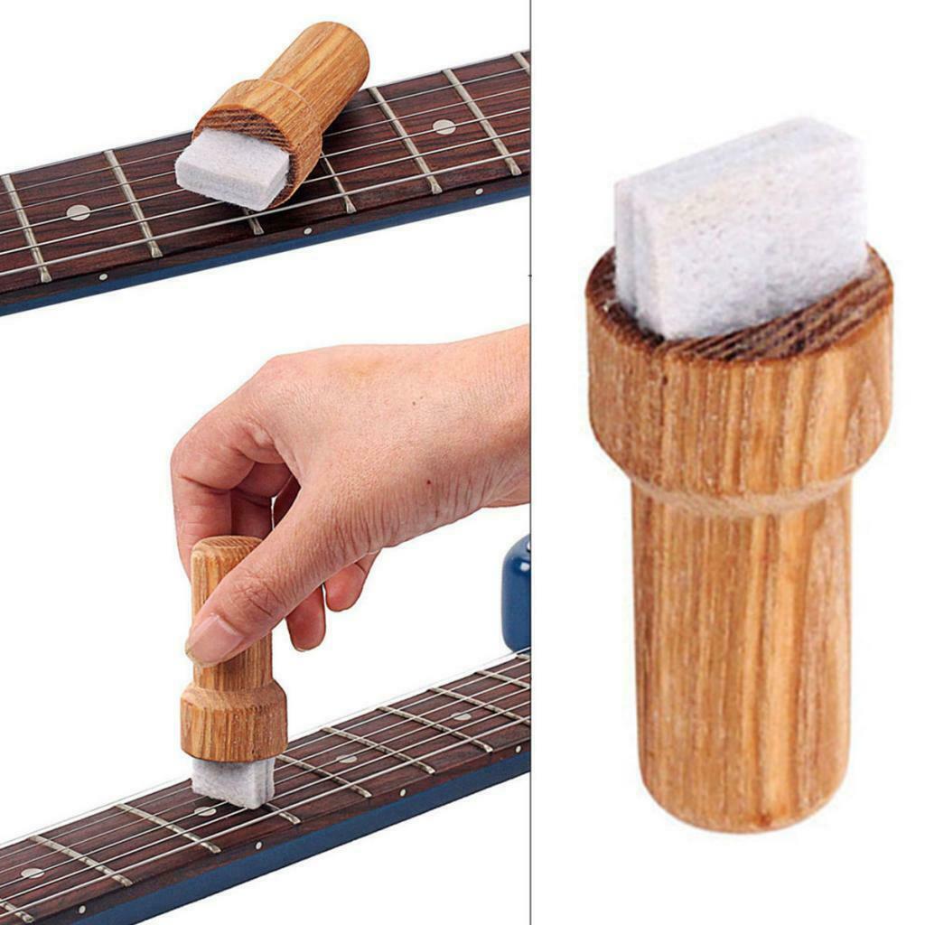 Wooden Guitar Ukulele String Cleaner Rust Removel Brush Parts Accessories
