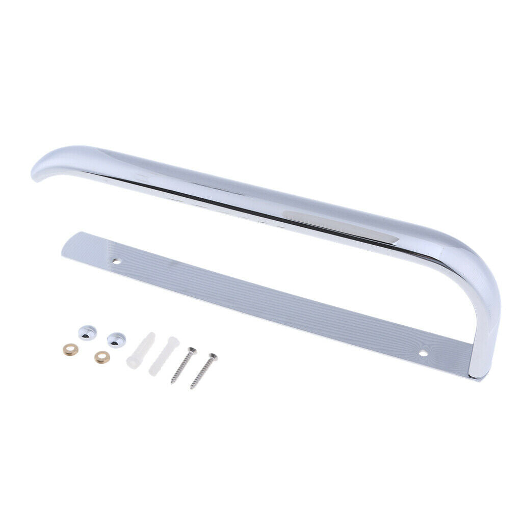 Stainless Steel Polished Towel Rack Bar Wall Mounted for Bathroom Washroom