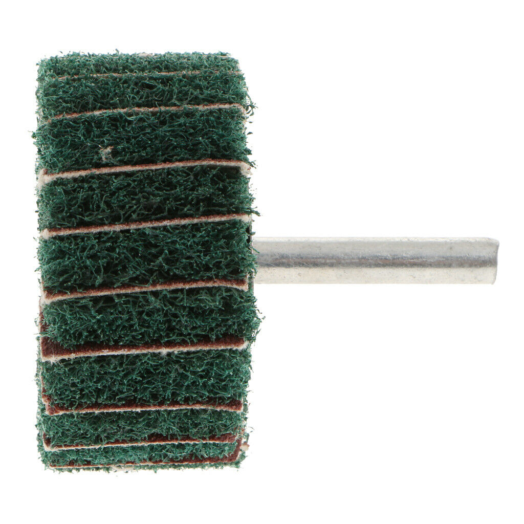 6mm Shank, Fleece Sanding Flap Wire Drawing Polishing Buffing Wheel