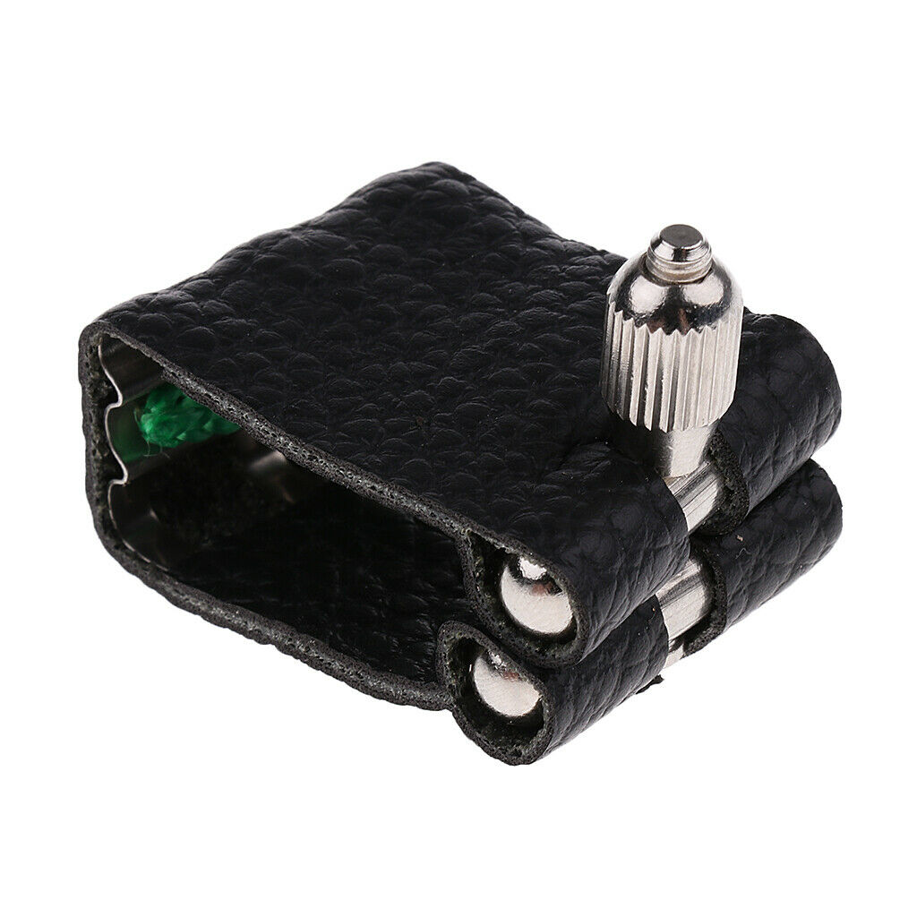 Alto Eb Saxophone Sax Ligature Musical Woodwind Instrument Parts Black