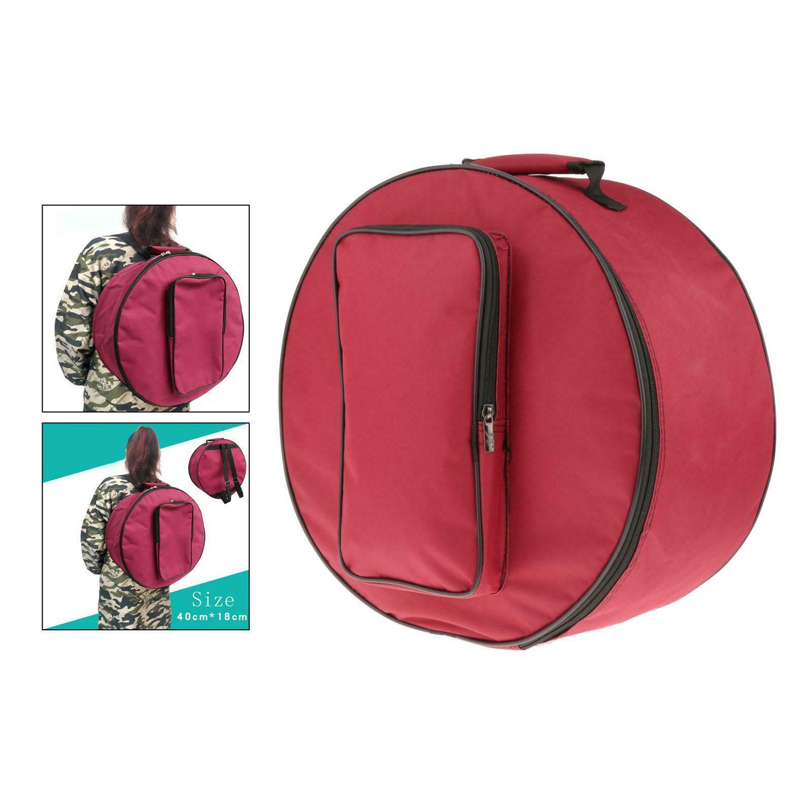 Compact Snare Drum Bag Case Shoulder Bag Carrying Case Instrument Parts