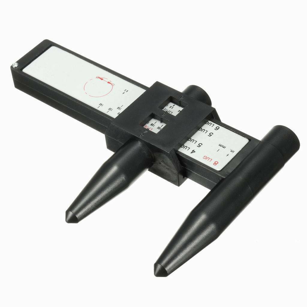 Easy Install Car 8Lug PCD Steel/Alloy Wheel Spacer Measuring Gauge Tool