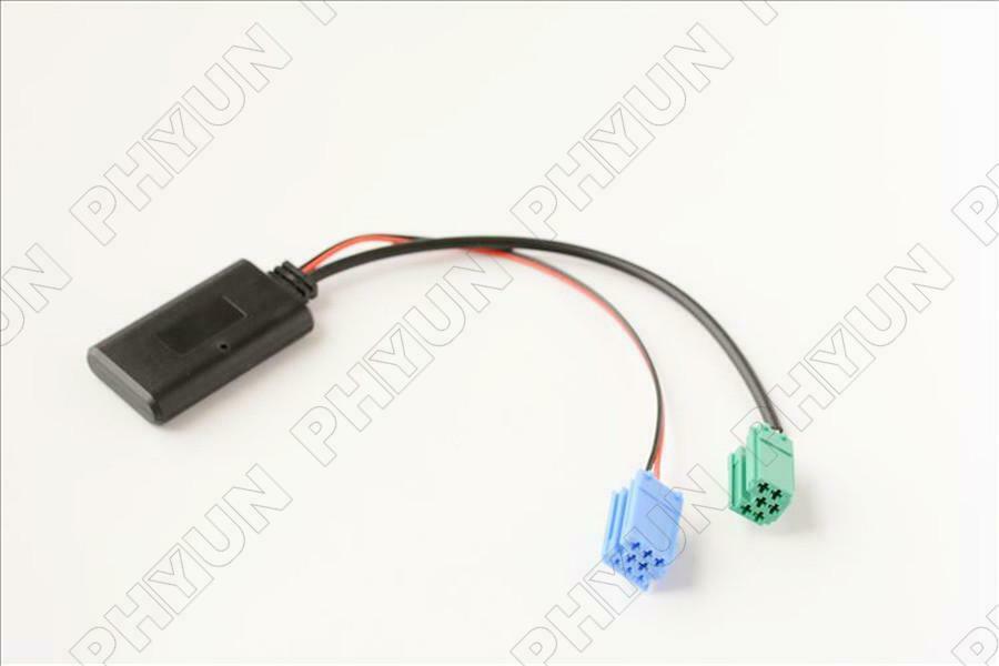 1Pcs Car AUX Input Wireless Bluetooth Audio Cable Adapter for Renault 2005-2011