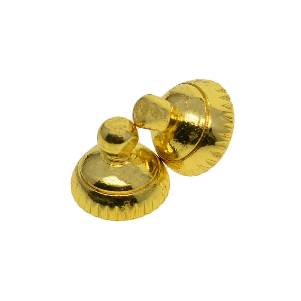 15x Brass Necklace Bracelet Engrave Round  Clasp 8mm For DIY Jewelry