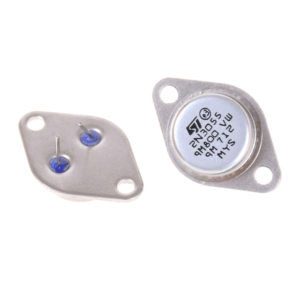 5 pcs 2N3055 NPN AF Amp Audio Power Transistor 15A 100V.l8