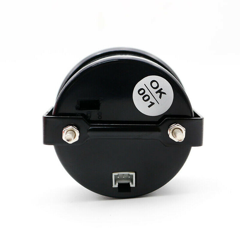 12V Racing Car Turbine Pressure Gauge Instrument LCD Digital Display Meter Kit