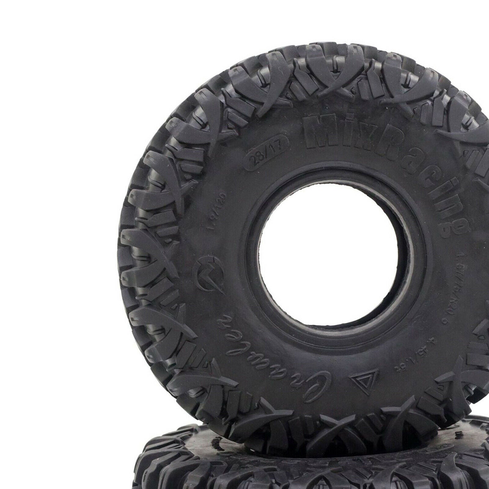 4Pcs 1.9 '' Tire Wheel Tire for SCX10 D90 -4 CC01 1:10 RC Crawler Axial