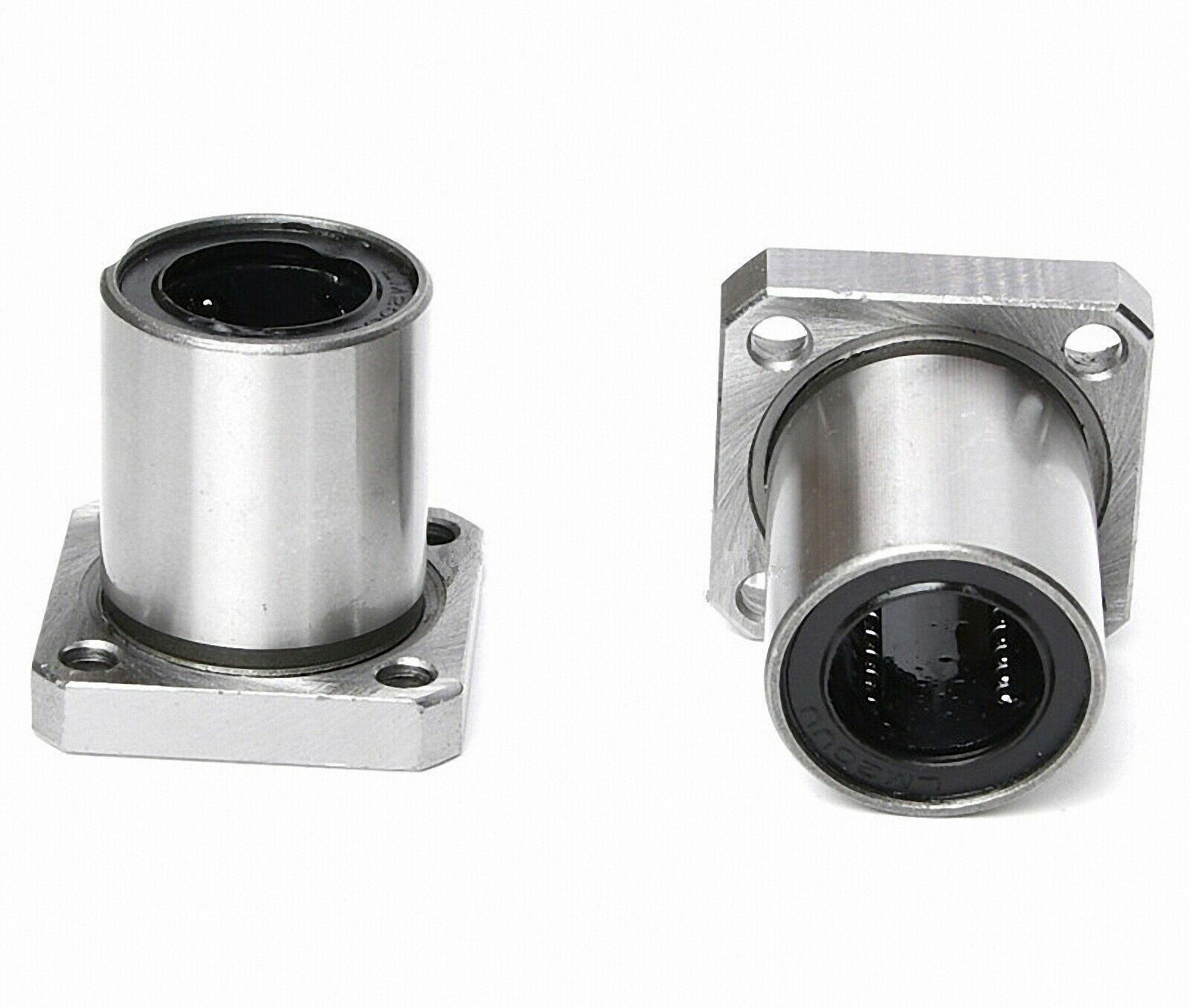 10Pcs LMK12UU Square Flange Type Linear Bearing Ball Bushing 12x21x30mm [M_M_S]