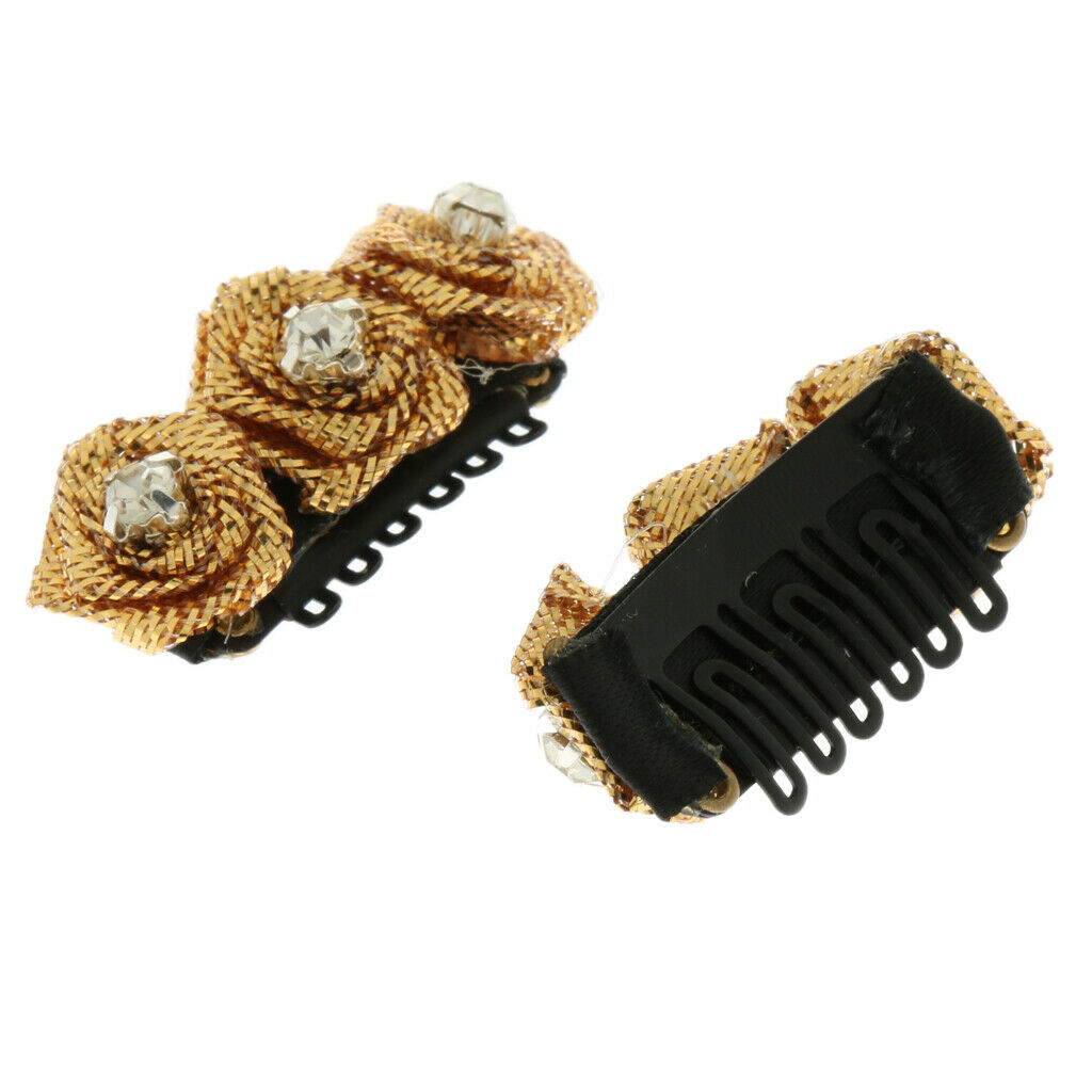 2Pcs Cute Flower Bow Candy Pet Dog Cat Puppy Grooming Hairpin Hair Clip  1