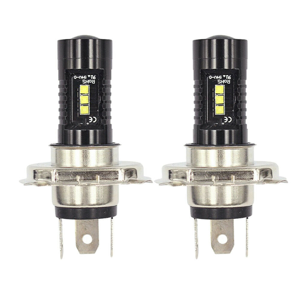 Mini Super Bright DC9-30V 3Side Vehicle Front Foglight DRL Headlight H4 New