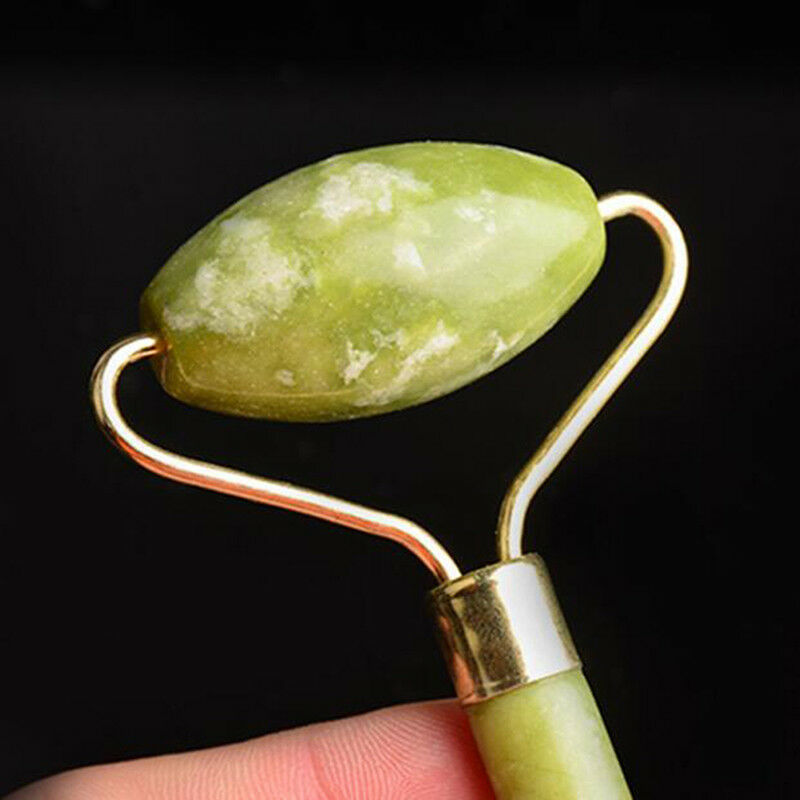 Natural facial beauty massage tool jade roller face thin body massager skin Pip