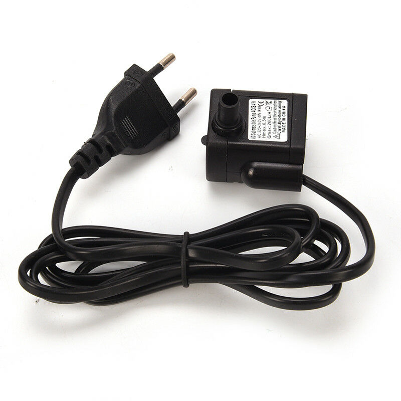 220/240V 3W Submersible Water Pump Aquarium Fountain Fish Pond Tank EU Plug BDAU