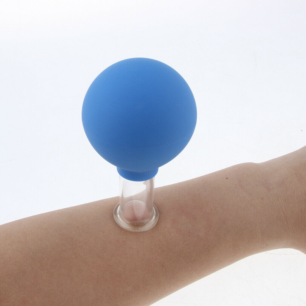 4 Pieces Safe Vacuum Cupping Cups Eye Back Chest Message Cellulite Remover