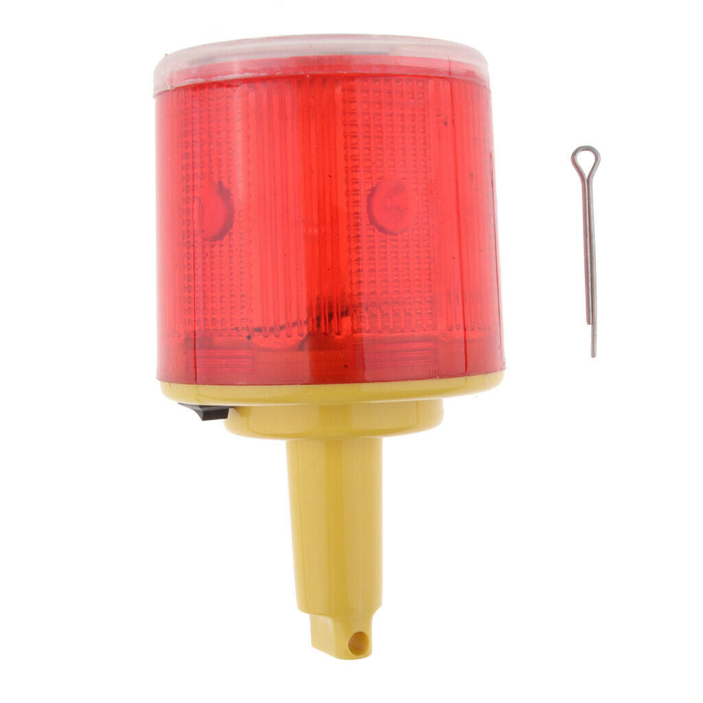 Led Waterproof Solar Warning Caution Lamp For Traffic Road Barricade JS-03
