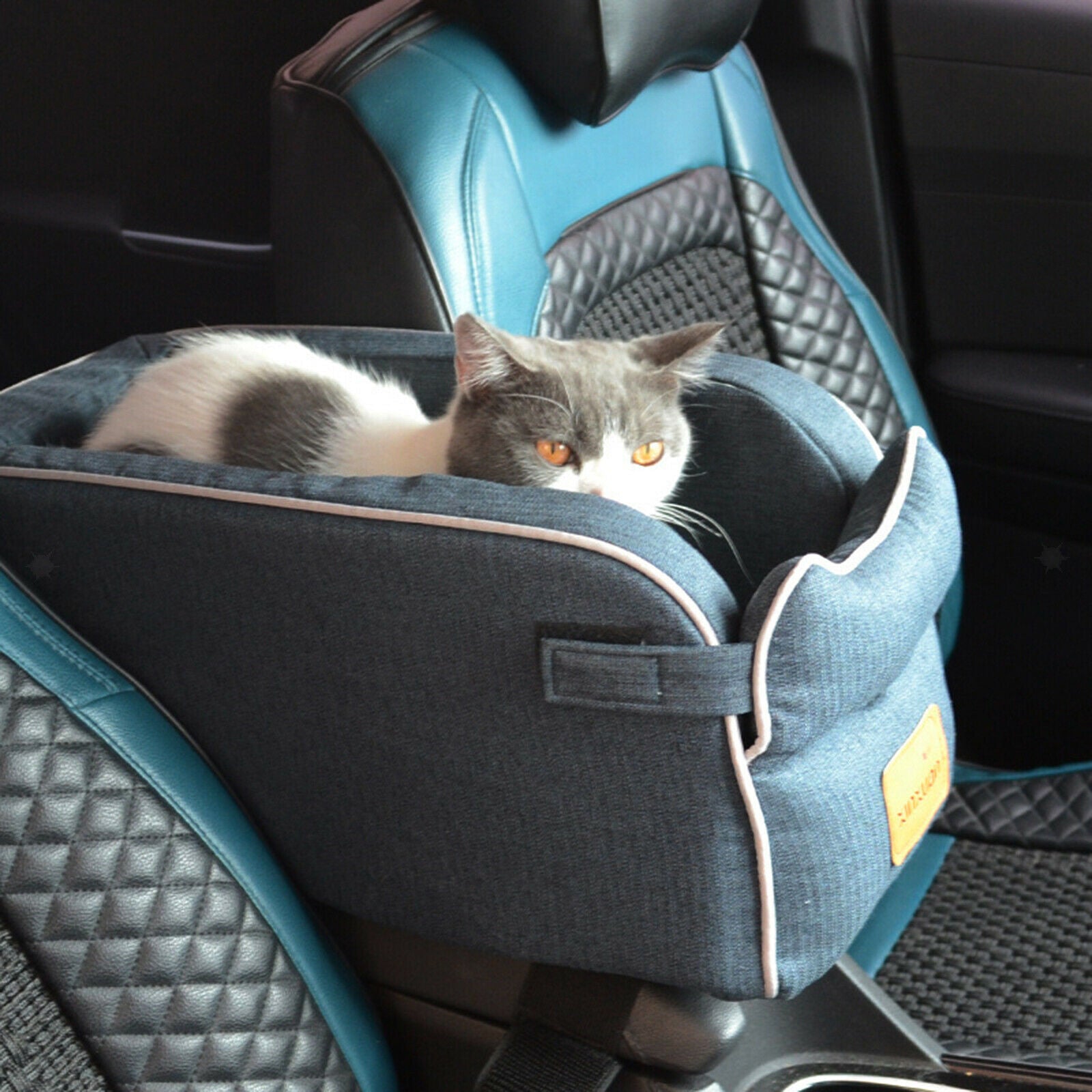Dog Car Carrier Soft Non-slip Pet Seat Box For