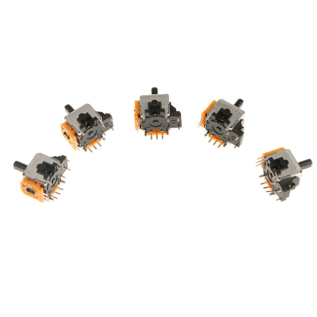 Set of 5 Sensor Module Joystick Thumbstick Analog Sensor Module Spare Parts for