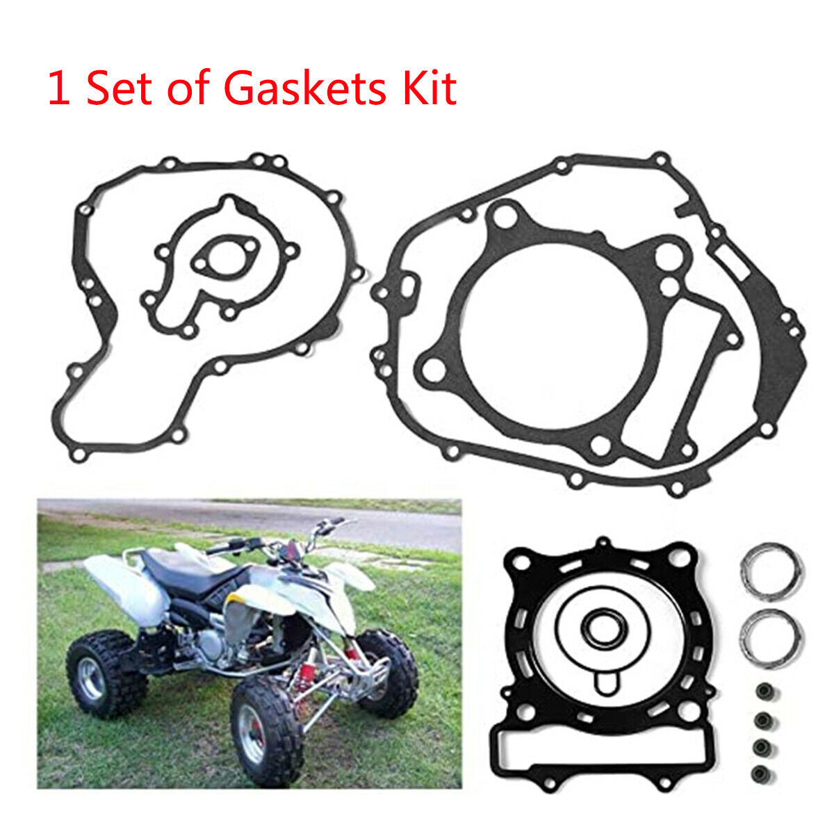 1 Set of Motorcycle Gasket Tool Kit For POLARIS PREDATOR 500 2003-2004 ATV Quad