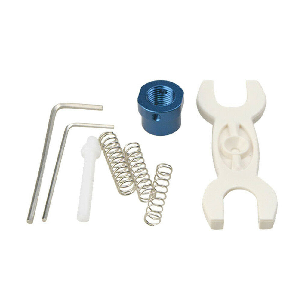 Archery Recurve Bow Cushion Plunger Screw on Arrow Rest Button Set Blue