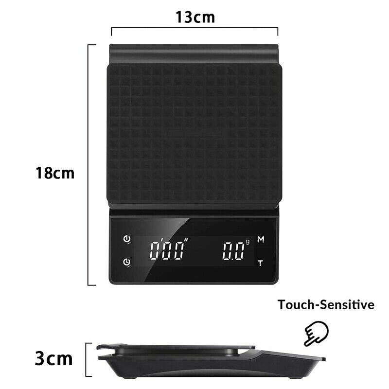 Coffee Electronic Scale with Timer Gram, Kitchen Baking and Cooking Led DisplaU5