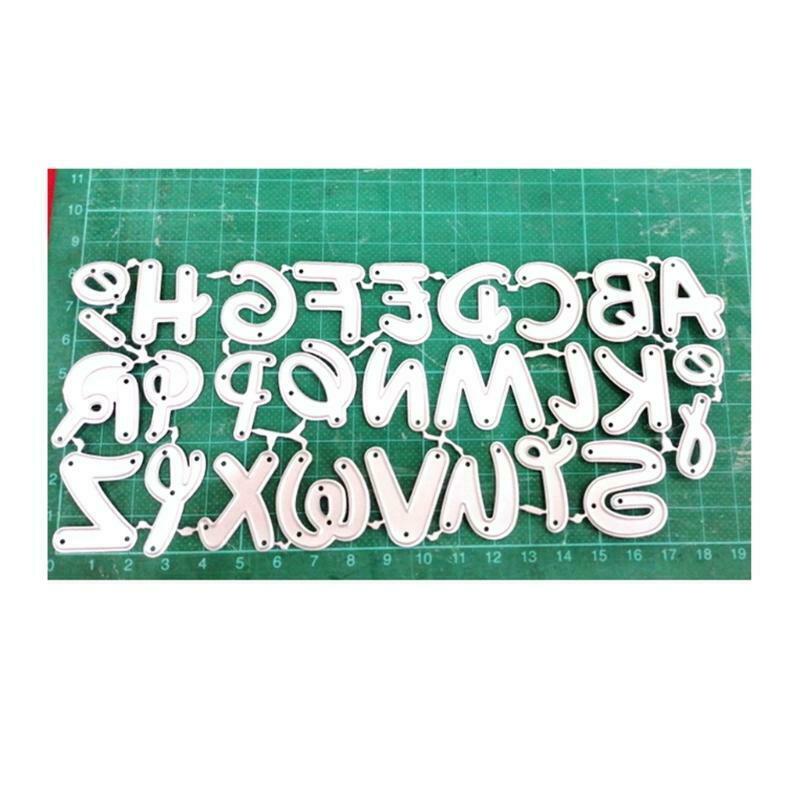 Capital Letter Printing Carbon Steel Cutting Dies DIY Scrapbooking Photo Album