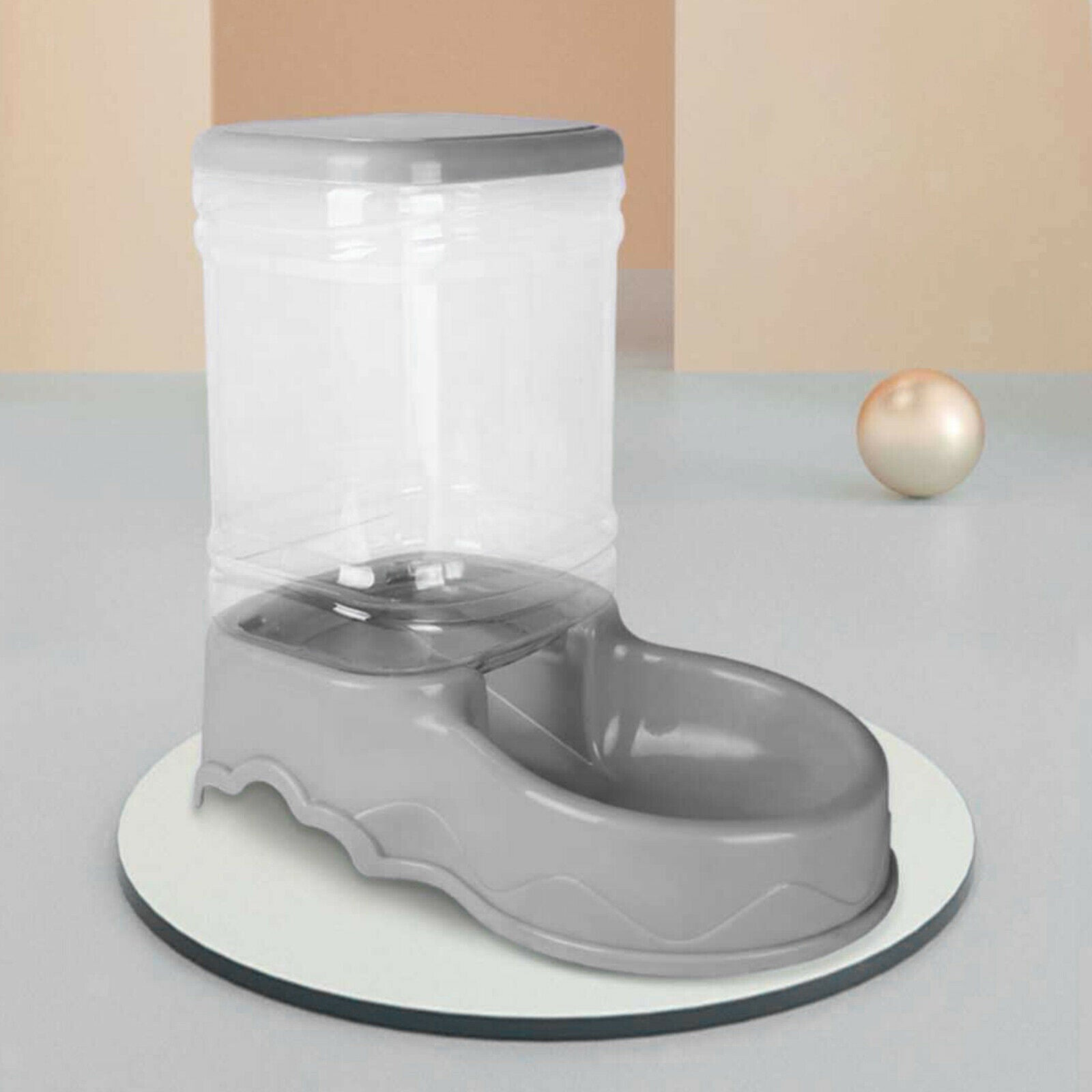 2x Automatic Feeder Small Medium Large Pets Food Feeder 3.5L Travel Supply Water