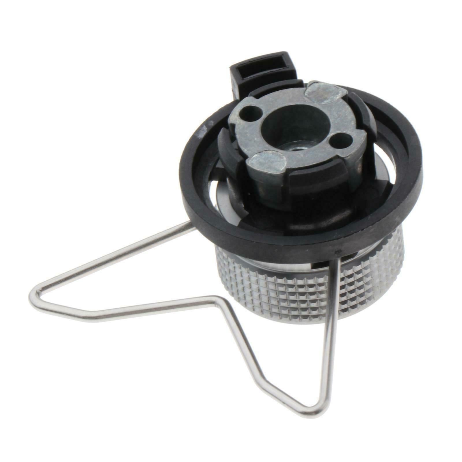 Camping Gas Adapter, Aluminum Convertor Stove Connection Auto Off Stove Cans