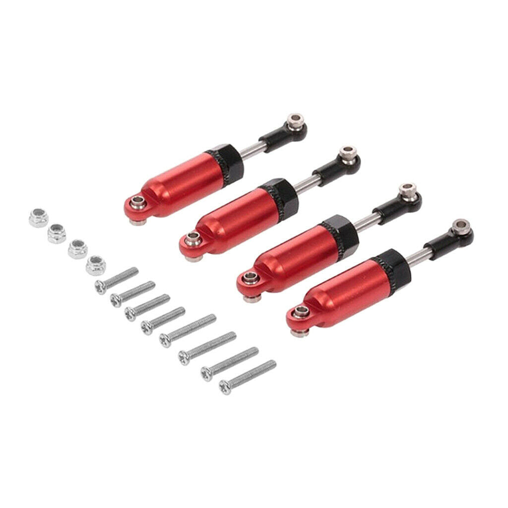8 Packs 1/16 RC Shock Absorber for WPL C14 C24 Crawler Car Accessories