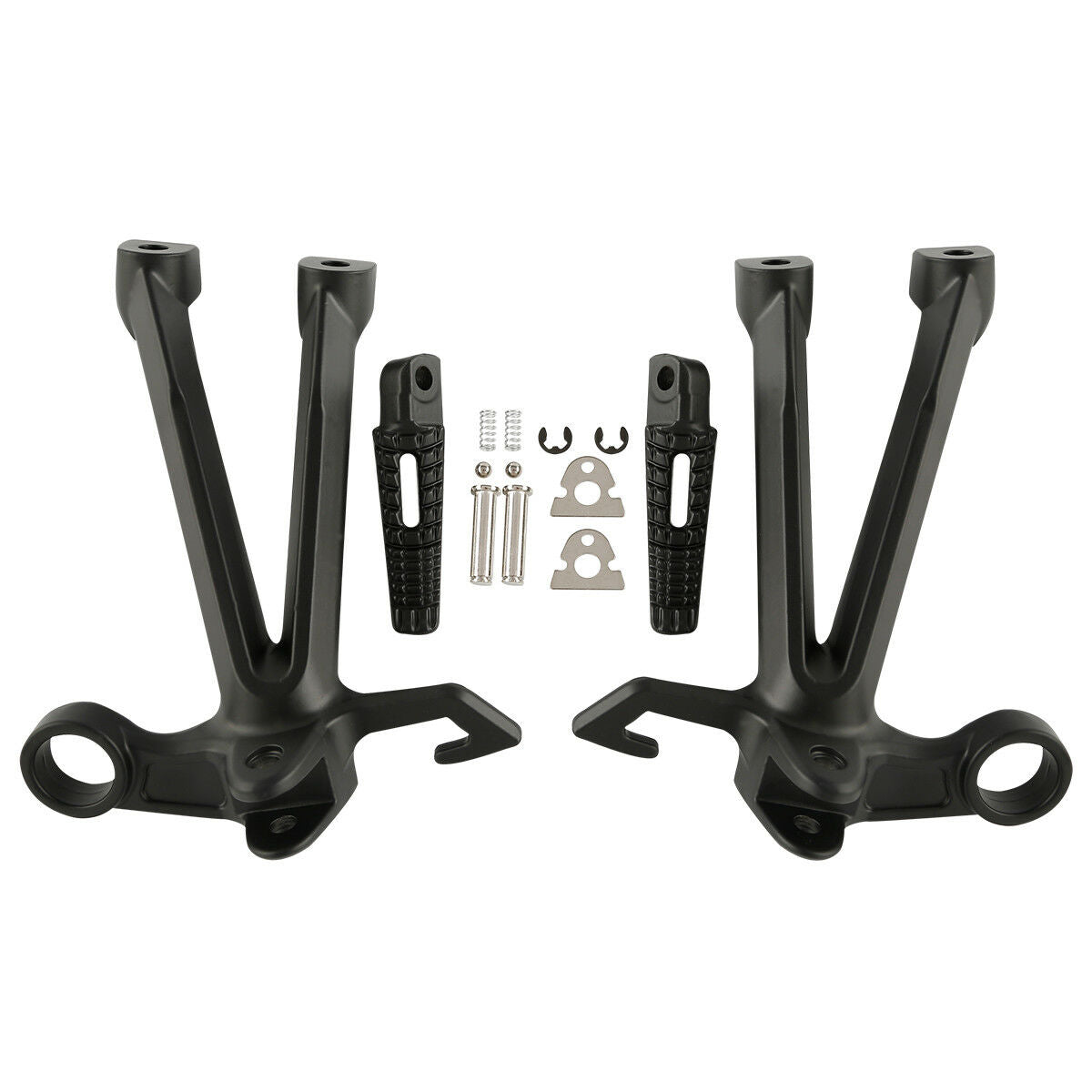 Rear Passenger Foot Peg Footrest Bracket Set Fit For Suzuki GSXR1000 2007-2008