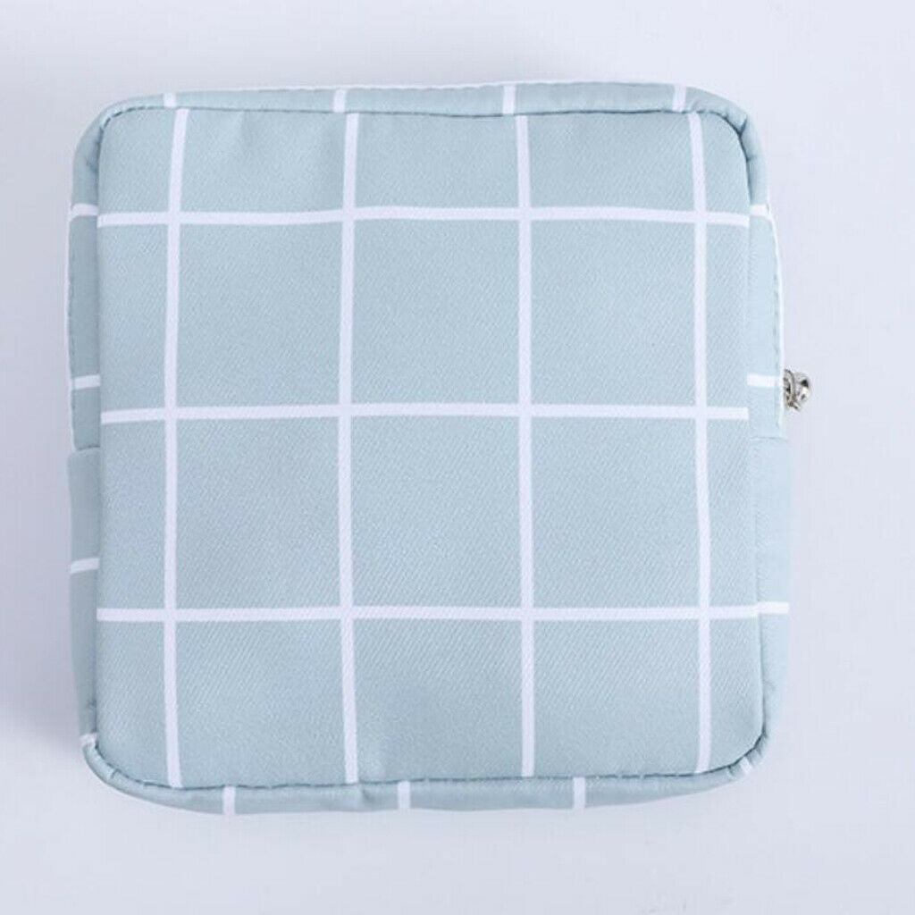2x Sanitary Bag Pad Pouch Towel Makeup Credit Card Storage for Women Girls