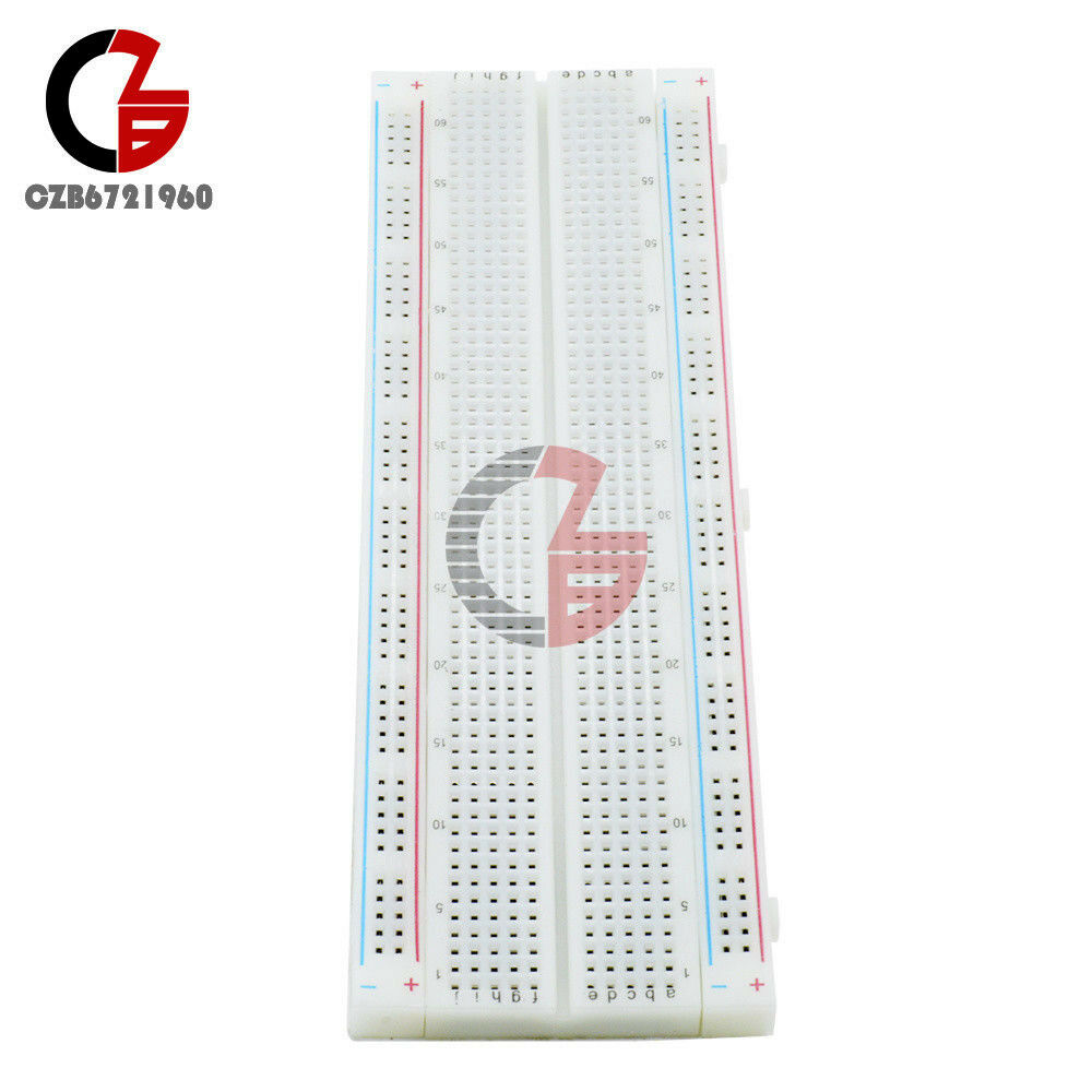 10PCS MB-102 MB102 Breadboard 830Point Solderless PCB Bread Board Test Develop