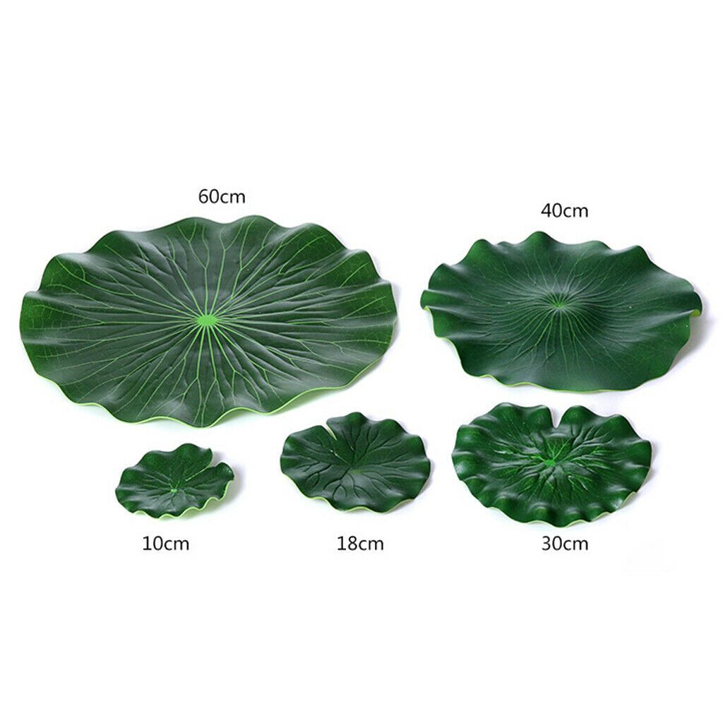 Artificial Aquatic Water Grass Fish Tank   Landscape Lotus Decor 60CM
