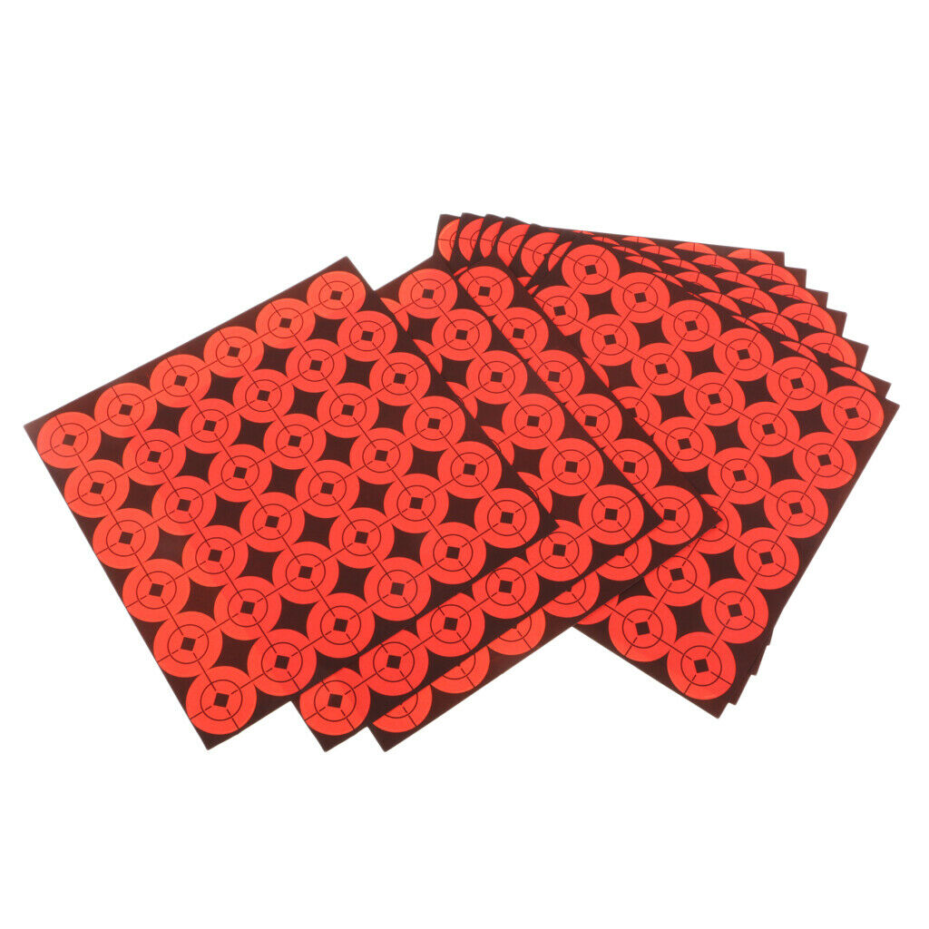 1800pcs Bulk Shooting Paper Targets Reactive Splatter Stickers Hunting