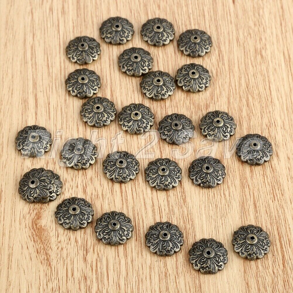 20Pcs 15mm Wine Jewelry Chest Wood Box Edge Corner Floral Guard Protector Decor