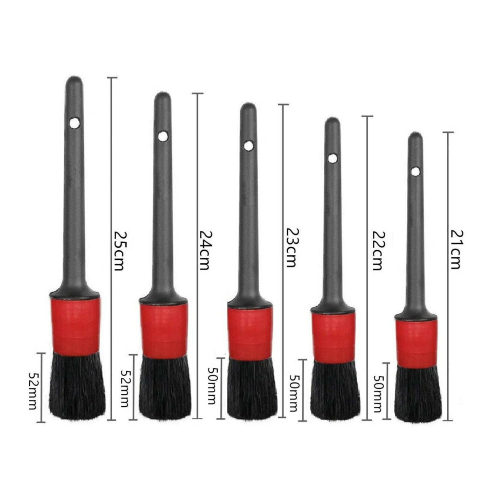 9pcs Detailing Brush Set Cleaning Brushes Glove for Cleaning Engine Emblems