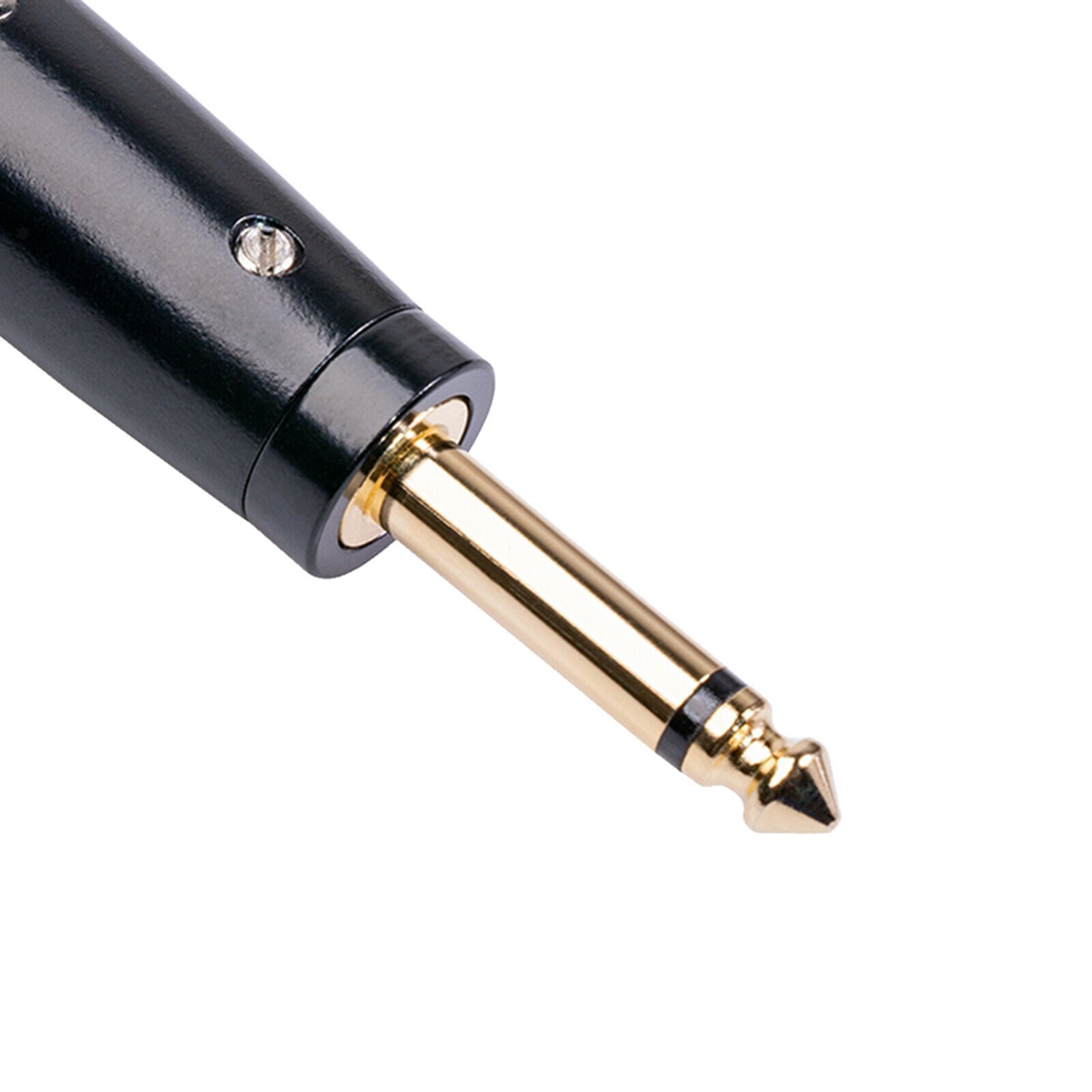 to 1/4 6.35mm Male Plug Mono Mic Connector Gender Changer Connector